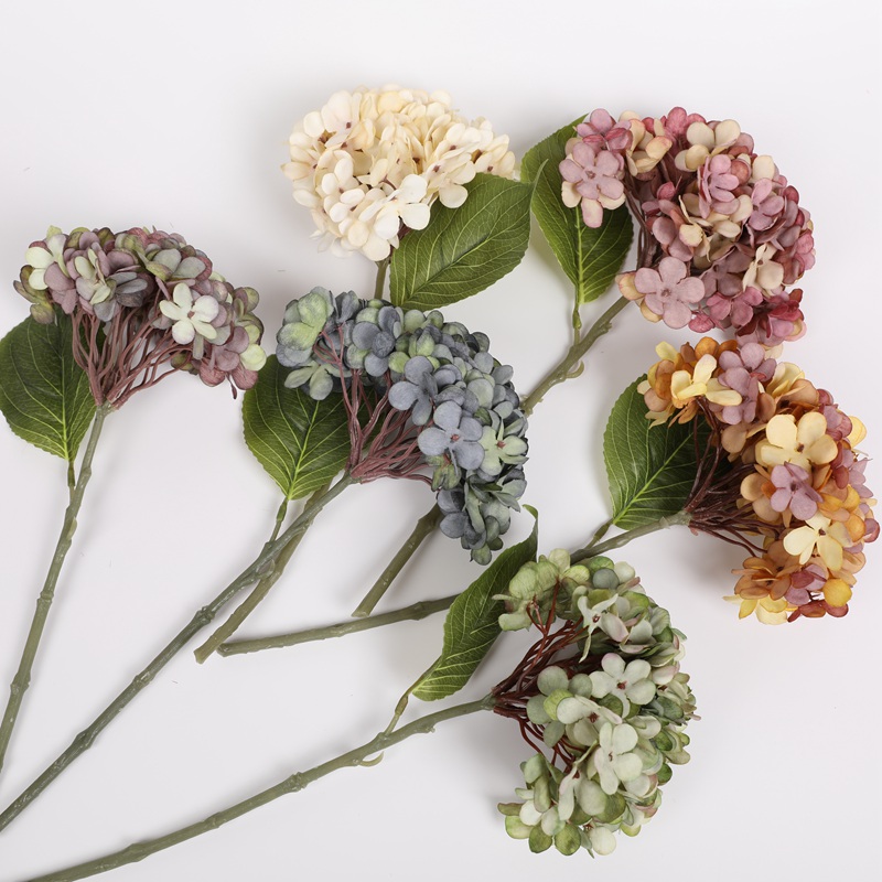1 peça artificial hortênsia fl - Baby Breath Dried avaliação e preço