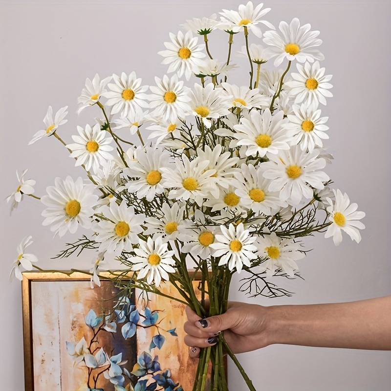 1/2/3 pçs buquê de flores arti - Baby Breath Dried avaliação e preço