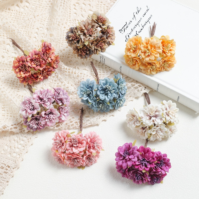 1/3 pçs 11cm falso seda margar - Baby Breath Dried avaliação e preço