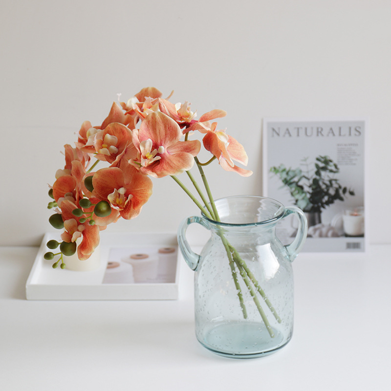 Flor de orquídea artificial 45 - Baby Breath Dried avaliação e preço