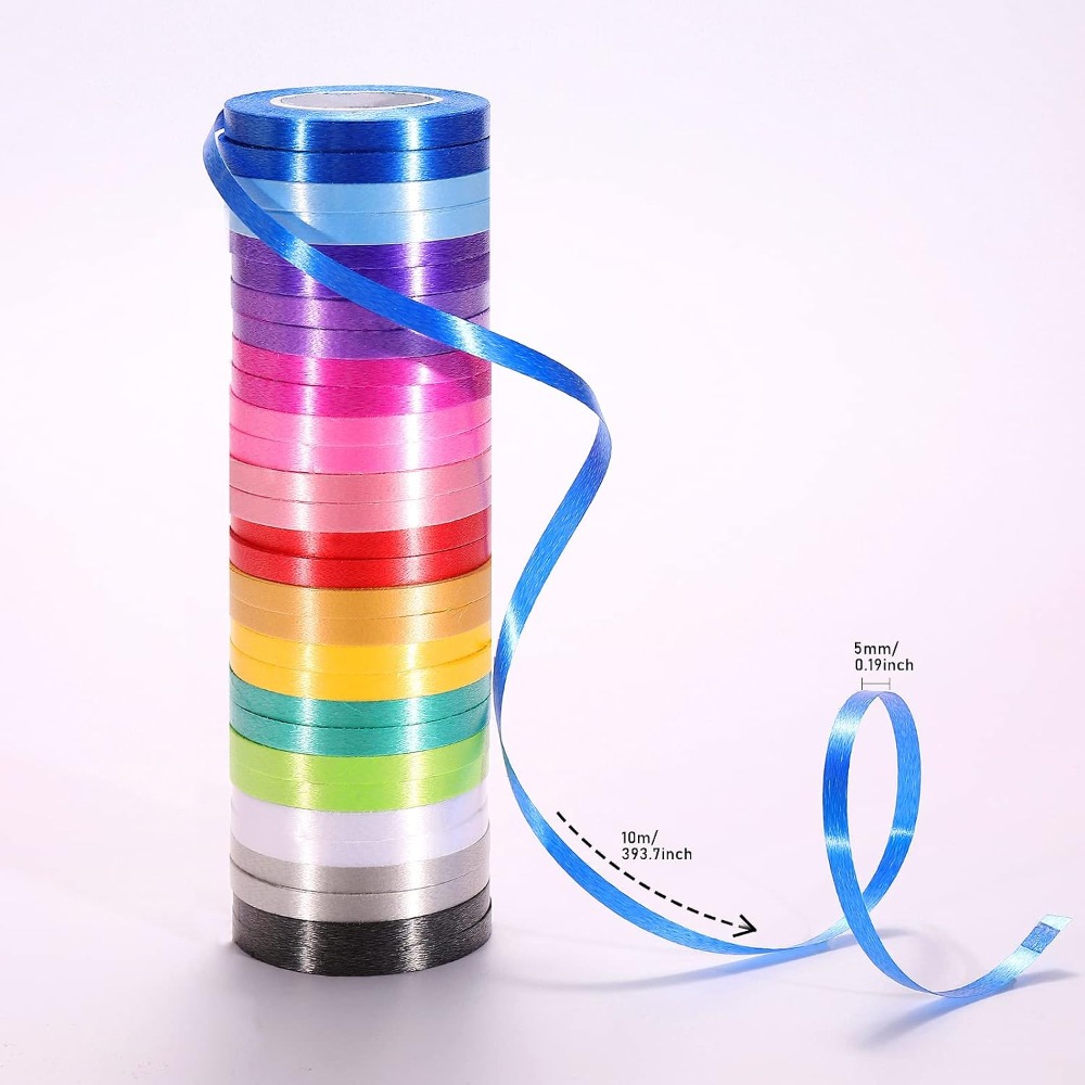 30 Rolos de Fita Colorida para - Florist Supply Ribbon avaliação e preço