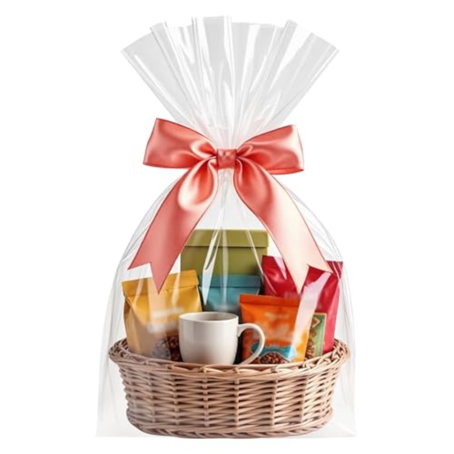 Sacos de Celofane, 16x24 Poleg - Cellophane Wrap Clear avaliação e preço