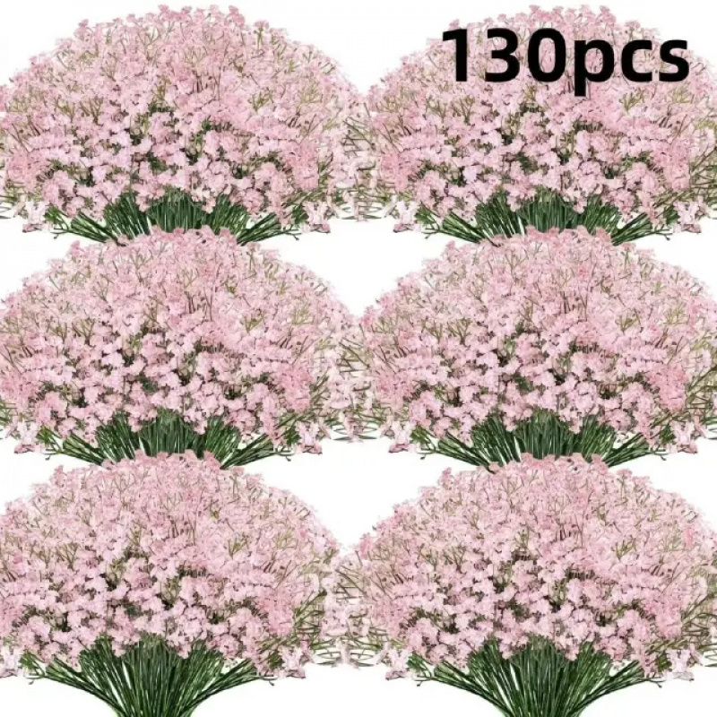 Buquê de Flores Artificiais de - Baby Breath Dried avaliação e preço