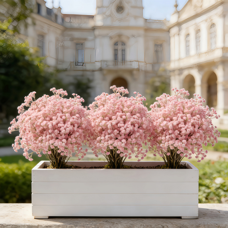 Buquê de Flores Artificiais de - Baby Breath Dried avaliação e preço