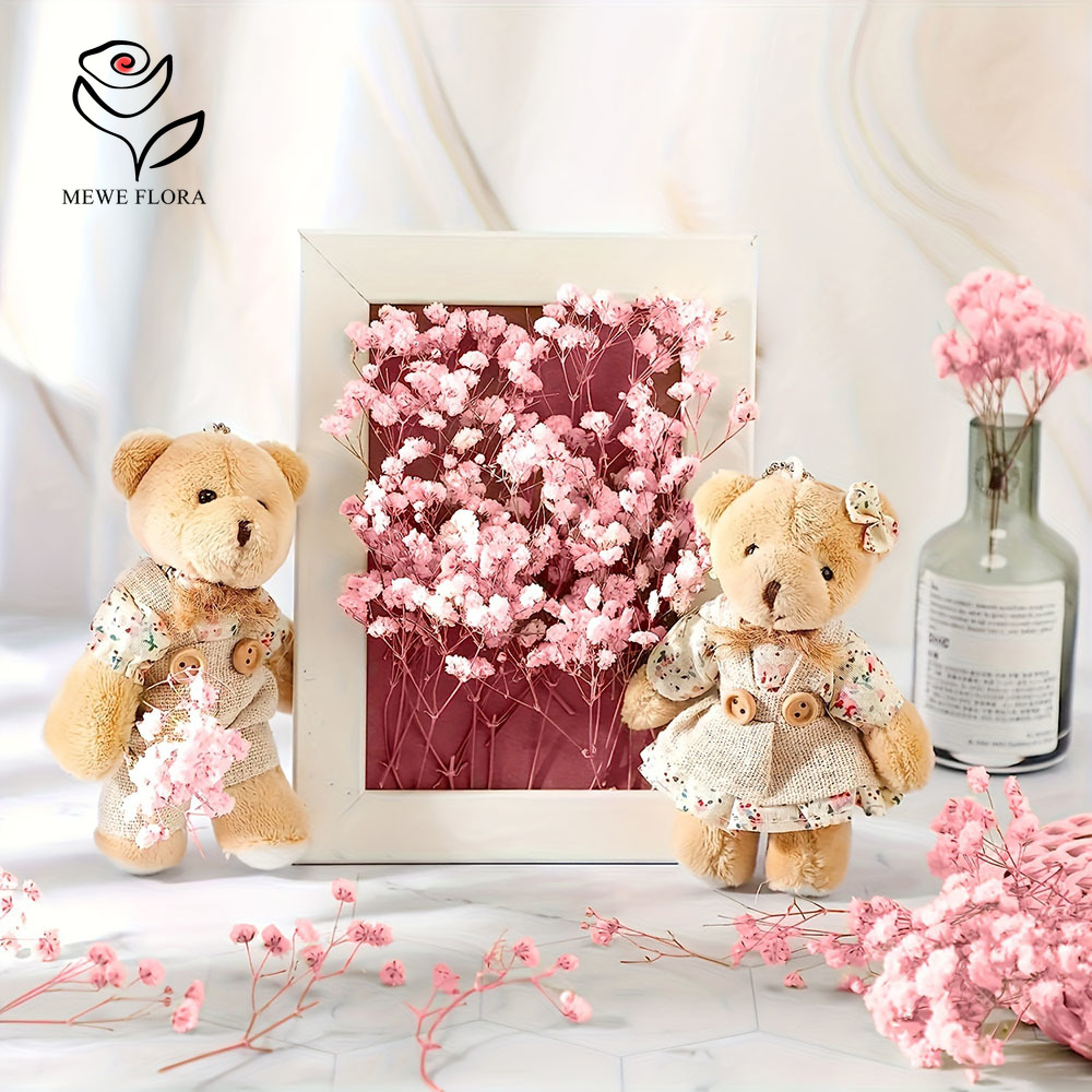 100 galhos pequenos secos flor - Baby Breath Dried avaliação e preço
